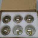Tubular led Bulb, 4w e26 Bulb T45 T14,40 Watt Edison Vintage Bulbs, Warm White 3000k,Clear Glass, 500lm,Pack of 6