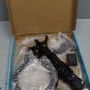 10X 30X Large Magnifying Glass with Light and Clamp,Clip on Lighted Magnifier,72 LED Stepless Dimmable Desk Magnifying Lamp Hands Free for Crafts Hobby Reading Painting Sewing Close Work