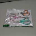 Scissors 8.5 Inch scissors all purpose for Office, Home, Sewing,and Crafts,Soft Comfort-Grip Right/Left Hand 3-Pack, Multicolor