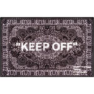 KEEP OFF Cashew Floral 6.6x9.8 ft Plush Area Rug Hypebeast Room Decor, 6'7" x 9'11"