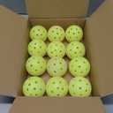 Franklin Sports X-26 Indoor Pickleballs -  12 Pack - USAPA Approved Tournament Pickleballs