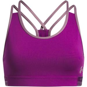Under Armour Girls' Armour HeatGear Mid Impact Sports Bra, Small