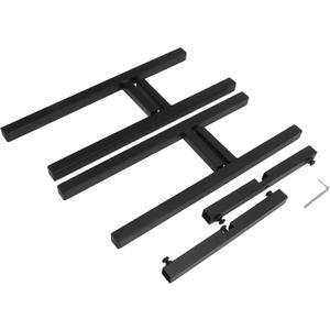 Adjustable Plant Stand Iron Simple Style Modern Plant Pot Holder Flowerpot Support Bracket for Indoor Outdoor Use Metal Iron Material 10 16in Adjustable Width Height