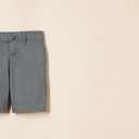 Amazon Essentials Boys and Toddlers' Uniform Woven Flat-Front Shorts (Wrinkle Resistant), Pack of 3 (10, Charcoal)