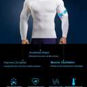 HOPLYNN 4 Pack Workout Compression Shirts Men Long/Short Sleeve Rash Guard Athletic Undershirt Gear T Shirt for Sports 2 Black 2 White, L