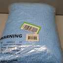 Muddy Mat | Super Absorbent Door Mat Indoor, Microfiber Quick Dry Chenille Entryway Rug, Non-Slip Front Door Mat, Indoor Mats for Entryway, Machine Washable Pet Rug, Sky Blue 48"x60"