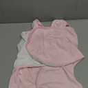 LILBESTIE Baby Swaddle Sleep Sack, 1.0 Tog New-Parent-Friendly Swaddle for Newborns & infant 0-6 Months Baby Wearable Blanket Reduce Startle Reflex, Newborn Boys Girls Registry Essentials (Pink)