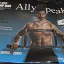 Ally Peaks Pull Up Bar for Doorway | Thickened Steel Max Limit 440 lbs Upper Body Fitness Workout Bar| Multi-Grip Strength for Doorway | Indoor Chin-Up Bar Fitness Trainer for Home Gym Portable (black)