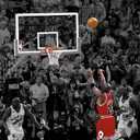 Michael Jordan - The Shot Wall Poster, 34L" x 22.4W", Unframed Version