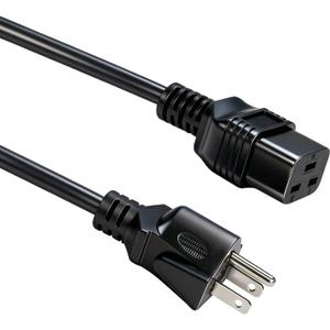 Heavy Duty C19 AC Power Cord for ASIC Miner, 5FT (1.5m) 16A 250V, Suitable for Devices and Servers Within 4000W,Bitcoin Miner Power Supply Cable