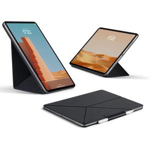 PITAKA for iPad Pro 11 Inch Case 2025/2024, Compatible with iPad Pro M5/M4, Portrait/Landscape Magnetic Case with Pencil Holder, 4 Standing Angles and - Black