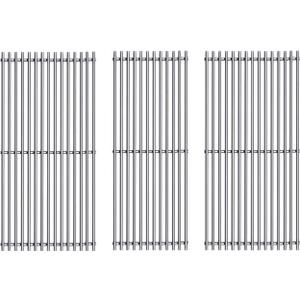 (3-Pack) 19 1/4" Inch Stainless Steel Cooking Grid Replacement Parts for Traeger 34 and Pit Boss Pellet Grills (Traeger 34 and Pit Boss 1000XL 1100pro Series)