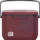 Coleman Chiller 60qt Cooler with Ice Retention, Leak Resistant, Great for Camping, Concerts, Sports, and More, Red