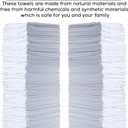 Simpli-Magic 79170 Shop Towels, White, 500 Pack, 500 Count