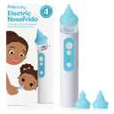 Frida Baby Electric NoseFrida Nasal Aspirator for Baby, Nose Sucker for Baby & Toddler, Upgraded Nasal Aspirator for Congestion + Allergy Relief with 3 Suction Levels, 2 Silicone Tips, USB