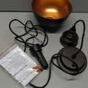 Farmhouse Mini Pendant Lighting Over Island, Industrial Adjustable Height Ceiling Light Fixture, Bronze Round Hanging Fixture for Dining Room, Bedroom, Living Room, Restaurant, Bar