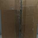 Pre-lit Holiday Christmas 4-Piece Set with LED Lights, Christmas Garland, Wreath and Set of 2 Entrance Trees, Christmas Decorations for Indoor Outdoor Home Porch Front Door (Green)