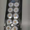 HL Submersible LED Light,Amber Small LED Light,100 Hours Waterproof Flameless Led Lights Battery Powered for Wedding Home Vase Festival Party Decoration 12pcs (Built-in 24 Batteries)