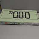 KMMKGG 5.6'' Number 11 RGB Color Digital Display 17.2" Large Digital Wall Clock with Bluetooth Time Sync | Auto-Brightness, Remote Control Alarm Clock for Home | Wall Decor Gift (DST Auto-Adjust)