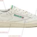 Reebok Club C 85 Vintage Tennis Sneakers for Women, Casual White Womens Shoes, Size 10