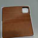 DuckSky compatible with iPhone 16 Pro Max Genuine Leather Wallet caseRFID Blocking4 Credit Card HolderReal LeatherFlip Folio Book Phone case Cover Women Men for Apple 16 ProMax case Light Brown