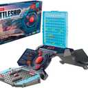 Hasbro Gaming Electronic Battleship Reloaded Board Game, Naval Combat Strategy Game with Sounds, Lights, Special Attacks, Ages 8 and Up, 1-2 Players