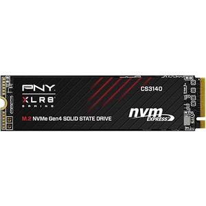 PNY XLR8 Gaming CS3140 2TB PCIe Gen4 SSD - Up to 7500/6850 MB/s, M.2 2280, 3D NAND - PS5/PC/Laptop Upgrade for Gamers, Creators, and Heavy-Duty Setups - Internal Solid-State Drive - M280CS3140-2TB-RB