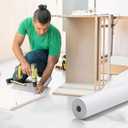 39" x 100' Temporary Floor Protection for Construction & Renovation, Protector Film for Hardwood Floors, Surface Carpet Protection Film, Tile&Hard Paint Protection Covers 325 sqft