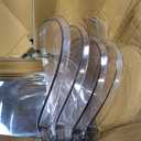 Stackable Acrylic Ghost Event Chairs – Set of 4, 14.5” W x 20” D x 35.5” H