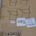 TV Trays Table Set of 4 Portable Folding TV Tray Table TV Dinner Tray with Sturdy MDF, Small Folding Tables with Phone & Tablet Slot, No Assembly Required, 15 x 18.9 x 25.6 in (Sea Blue Marble, 4Pcs)