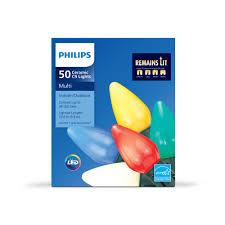 PHILIPS 50CT LED Ceramic C9 Lights Multi