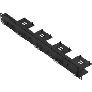 UCTRONICS Heavy-Duty 1U Raspberry Pi Rack Mount – 2mm Thick Carbon Steel, Front-Removable, 4 Brackets for Raspberry Pi 5, 4B, 3B+/3B & Other B Models, Raspberry Pi Server Rack, 19” Standard Rack