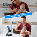 TechGlow Foldable Cellphone Stand with Bluetooth Speaker and Charging Function Birthday Gifts for Men Women Mother Father Boy Girl Teens Cool Tech Gadgets