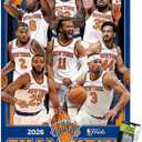 Trends International NBA New York Knicks - 2026 NBA Finals Champions Wall Poster with Pushpins, 34L x 22.4W, Premium Poster & Push Pin Bundle