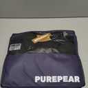 PUREPEAR Women's Thickened Jackets Winter Warm Parka Puffer Jacket Multi-pocket with Removable Hood Black XL