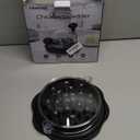 10" Pro Chicken Shredder Tool Twist Large for Kitchen, BPA-Free Food-Safe Meat Grinder, Visible Chicken Breast Meat Shredder with Strong Anti-Slip Bottom & Ergonomic Handle, Black