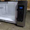 Toshiba ML-EM62P(SS) Large Countertop Microwave with Smart Sensor, 6 Menus, Auto Defrost, ECO Mode, Mute Option & 16.5" Position Memory Turntable, 2.2 Cu Ft, 1200W, Stainless Steel