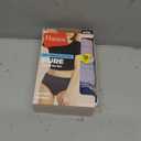 Hanes Women's Underwear Briefs Pack, 6-Pack, Pure Comfort Organic Cotton Brief Panties for Women, Full Coverage (XXL)