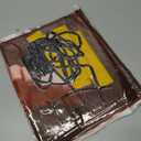 Halloween Front Door Witch Banner, 35.4" x 78" Fabric Door Cover with I Put a Spell on You, Photo-Ready Trick-or-Treat Porch Decoration