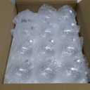 Clear Glass Christmas Ornaments, 3.15 inch DIY Christmas Ornaments Balls, Glass Ornaments for Crafts Fillable - 12 PCS