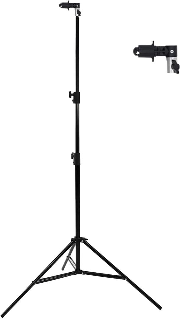 Kate 8.5ft Collapsible Backdrop Adjustable Stand for Self Tape Backdrops Pop up Portable Background Backdrop Frame Stand (Pattern2)
