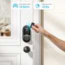 Veise VK01 IC Cards for Smart Lock, 13.56MHz RFID Cards Key Fobs for Keyless Entry Door Lock, Smart Deadbolt Key Compatible to Multiple Apps (3 Pack)