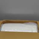 Cymula Full Size Mattress Topper for Winter Sherpa Pillow Top Mattress Pad Topper with 8-21 Inch Elasticated Deep Pockets, Plush Down Alternative Fill Mattress Protector, White