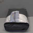 Chrisuno Women's Warm Winter Coat Velvet Puffer Jacket Quilted Faux Fur Hood (Large, Cream White)