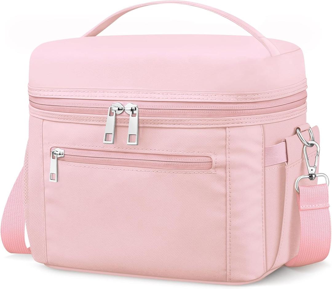 DALINDA Insulated Lunch Bag Lunch Box for Women Men,Leak-Proof Cooler Bag Lunchbox Lightweight for Work Picnic,Study,Beach,Camping,Travel