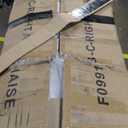 FONTOI L Shaped Sectional Couch with Otttoman, 97" Leather Sectional Sofa for Living Room Modular Couches with Cup Holders for Bedroom, Apartments, White