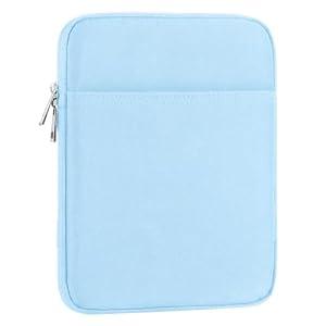 TiMOVO Tablet Sleeve Case Fits All-New iPad mini 7 (A17 Pro, 2024), iPad mini 6 (8.3-Inch, 2021), iPad mini 5/4/3/2/1, Protective iPad mini Carrying Pouch Bag Case, Baby Blue