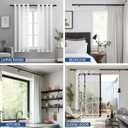 Briofox bronze Curtain Rods for Windows 72 To 144 Inch Heavy Duty Modern End Cap 1 Inch Curtain Rods Adjustable Decorative Drapery Rod for Home,Office,Apartment,Farmhouse