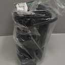 LALASTAR Mini Countertop Trash Can, Compact Waste Basket Garbage Can, Small Trash Bin with Lid for Desk/Office/Dorm, 3L/0.8 Gal, Black