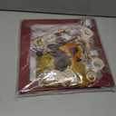 Graduation Decorations Class of 2026 Maroon and Gold Balloon Boxes for High School & College, Congrats Grad Party Table Decorations with 4 String Lights, 2026 GRAD So Proud of You Letters